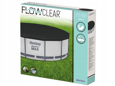 Pokrywa na basen stelażowy 366 cm Bestway 58037