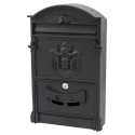 Skrzynka pocztowa na listy SN3663-2 Czarny