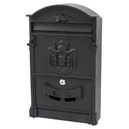 Skrzynka pocztowa na listy SN3663-2 Czarny