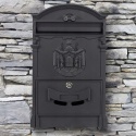 Skrzynka pocztowa na listy SN3663-2 Czarny