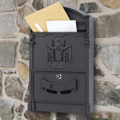 Skrzynka pocztowa na listy SN3663-2 Czarny