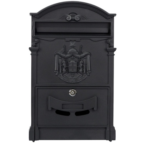 Skrzynka pocztowa na listy SN3663-2 Czarny