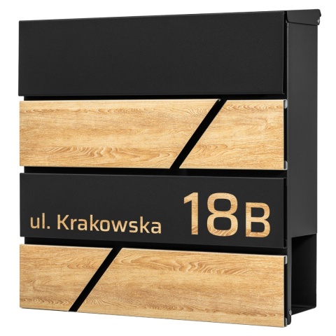 Skrzynka pocztowa na listy z adresem SN3638-2-D1