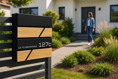 Skrzynka pocztowa na listy z adresem SN3638-2-D