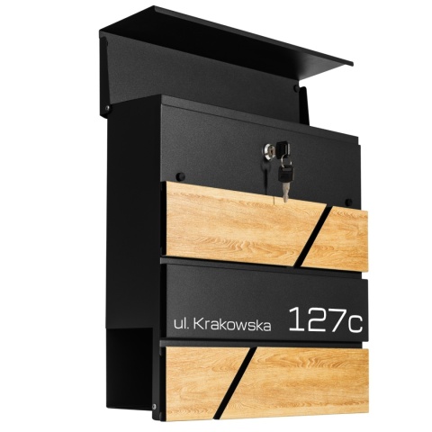 Skrzynka pocztowa na listy z adresem SN3638-2-D
