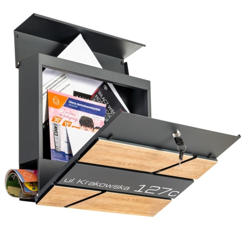 Skrzynka pocztowa na listy z adresem SN3638-D