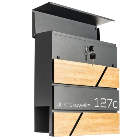 Skrzynka pocztowa na listy z adresem SN3638-D