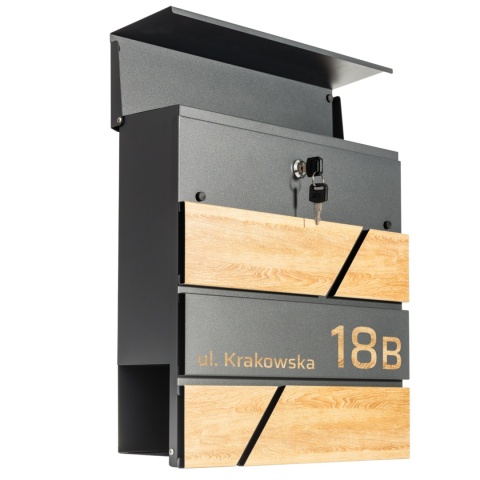 Skrzynka pocztowa na listy z adresem SN3638-D1