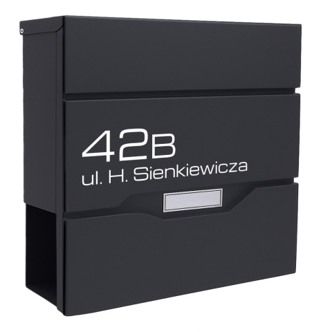 Skrzynka pocztowa na listy z adresem SN3673-1-D