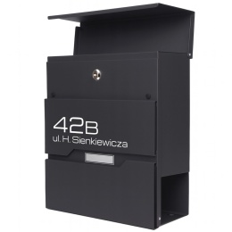 Skrzynka pocztowa na listy z adresem SN3673-1-D