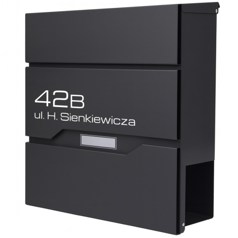 Skrzynka pocztowa na listy z adresem SN3673-1-D