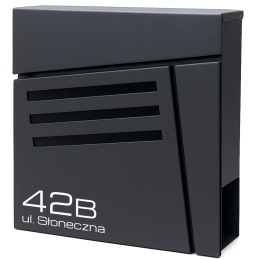 Skrzynka pocztowa na listy z adresem SN3683-1-D
