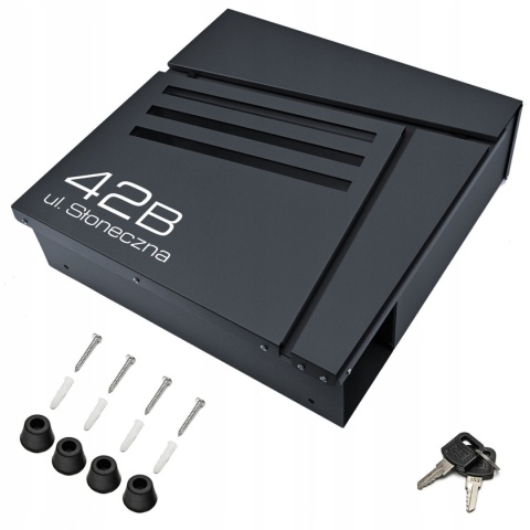 Skrzynka pocztowa na listy z adresem SN3683-1-D