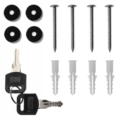 Skrzynka pocztowa na listy z adresem SN3689-1-D