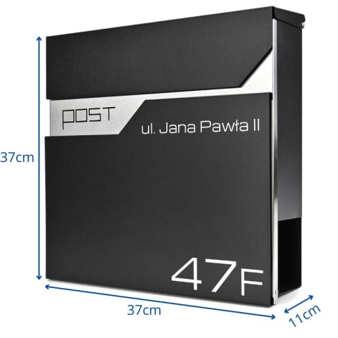 Skrzynka pocztowa na listy z adresem SN3692-2-D