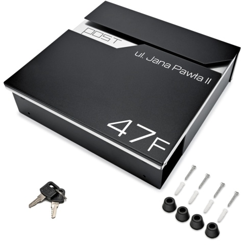 Skrzynka pocztowa na listy z adresem SN3692-2-D