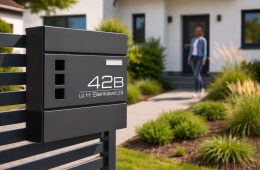 Skrzynka pocztowa na listy z adresem SN3676-1-D