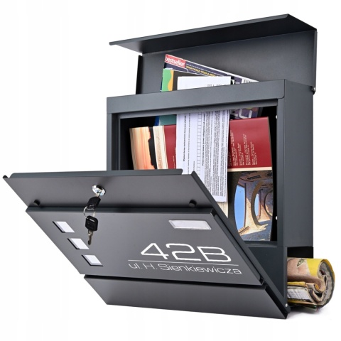 Skrzynka pocztowa na listy z adresem SN3676-1-D