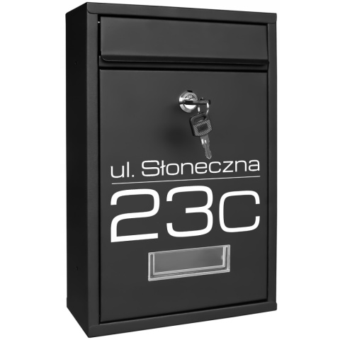 Skrzynka pocztowa na listy z adresem SN3664-2-D