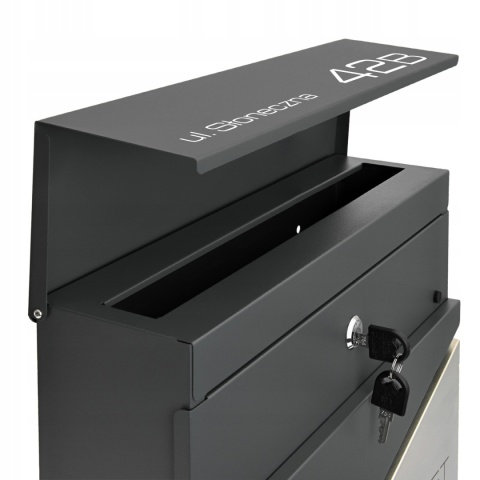 Skrzynka pocztowa na listy z adresem SN3693-1-D