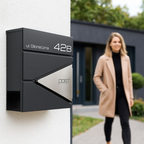 Skrzynka pocztowa na listy z adresem SN3693-1-D