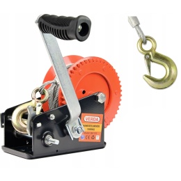 Wyciągarka wciągarka korbowa linowa ręczna 1588kg SN1170