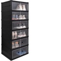 12x Pudełko pojemnik organizer szafka regał stojak na buty obuwie z klapą SN7062