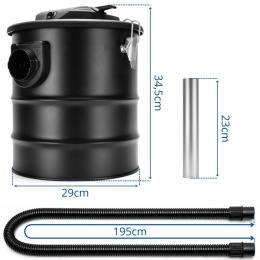 Odkurzacz do popiołu kominka 1650W SN2018