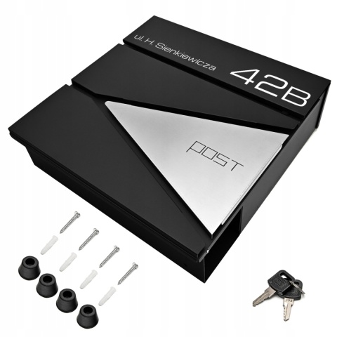 Skrzynka pocztowa na listy z adresem SN3693-2-D