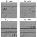 Skrzynka pocztowa na listy z adresem SN3642-4-D