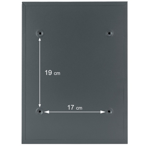 Skrzynka pocztowa na listy z adresem SN3664-7-D