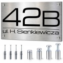 Tabliczka adresowa z numerem domu SN3630-3-D
