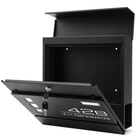 Skrzynka pocztowa na listy z adresem SN3676-2-D