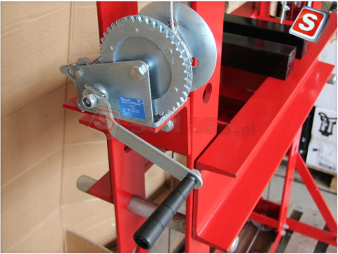 Prasa pneumatyczno-hydrauliczna 50 ton z manometrem Prasa pneumatyczno-hydrauliczna 50 ton z manometrem