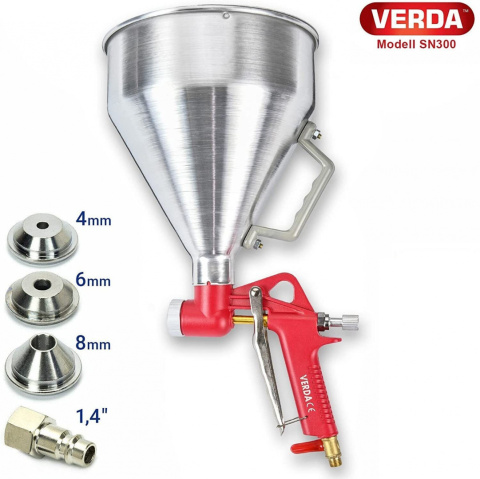 Pistolet do tynkowania metalowy 6L SN300 Pistolet do tynkowania metalowy 6L SN300