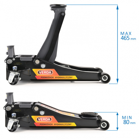 Podnośnik hydrauliczny niskoprofilowy dwutłokowy 3,0T SN3065 Podnośnik hydrauliczny niskoprofilowy dwutłokowy 3,0T SN3065