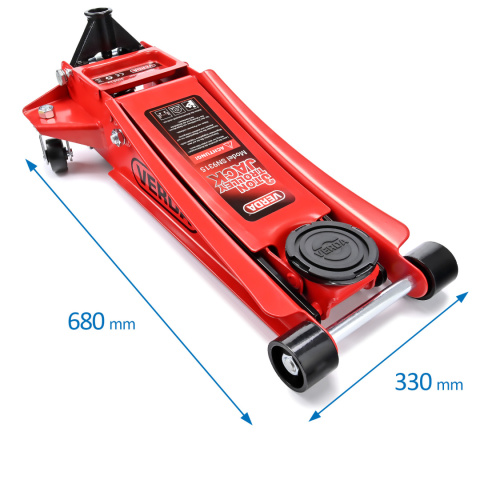 Podnośnik hydrauliczny niskoprofilowy dwutłokowy 3T SN9315 Podnośnik hydrauliczny niskoprofilowy dwutłokowy 3T SN9315