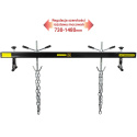 Belka do podwieszania silnika trawers 500kg czarna SN0301-3