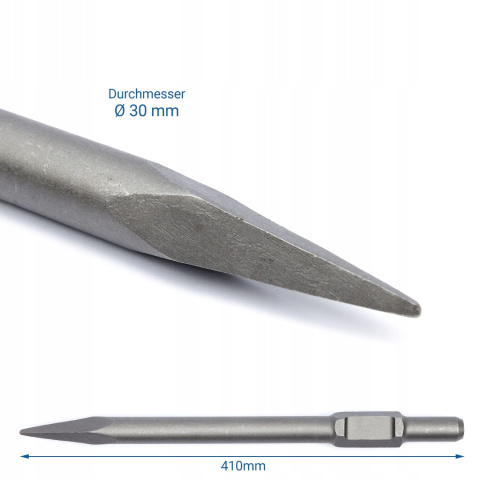 Dłuto szpic szpicak HEX 30 SN1410 Dłuto szpic szpicak HEX 30 SN1410
