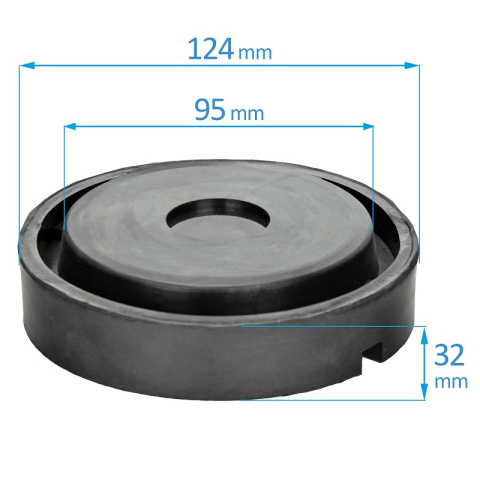 Podnośnik hydrauliczny niskoprofilowy dwutłokowy 3T SN8465 Podnośnik hydrauliczny niskoprofilowy dwutłokowy 3T SN8465