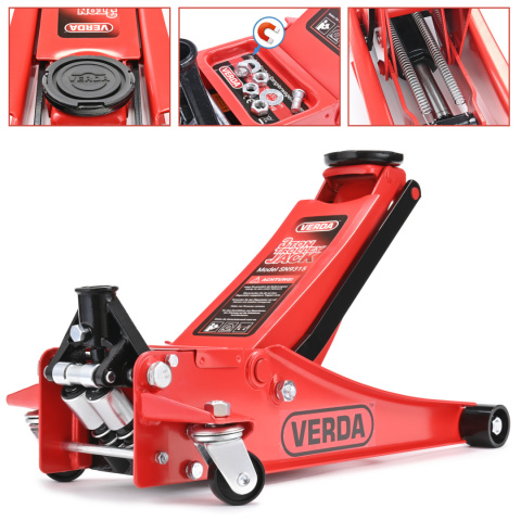 Podnośnik hydrauliczny niskoprofilowy dwutłokowy 3T SN9315 Podnośnik hydrauliczny niskoprofilowy dwutłokowy 3T SN9315