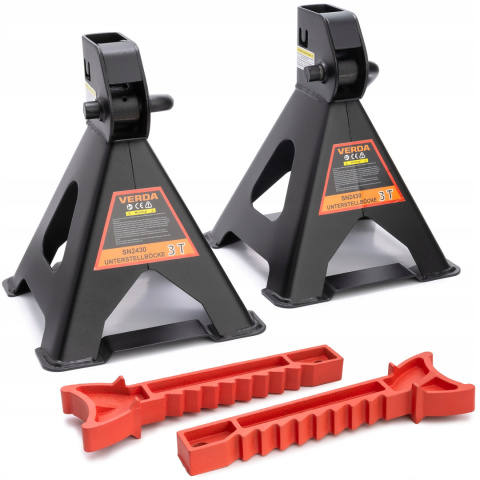 Podnośnik 2,5T SN10663P + podpory 3T SN2430 (2szt.) Podnośnik 2,5T SN10663P + podpory 3T SN2430 (2szt.)
