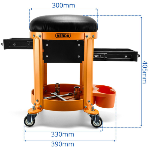 Stołek taboret warsztatowy SN6715 Stołek taboret warsztatowy SN6715